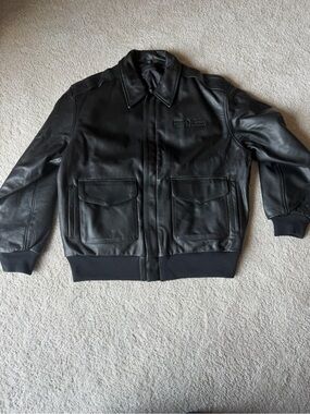 Burks Bay by Textron Genuine Leather Pilot Jacket